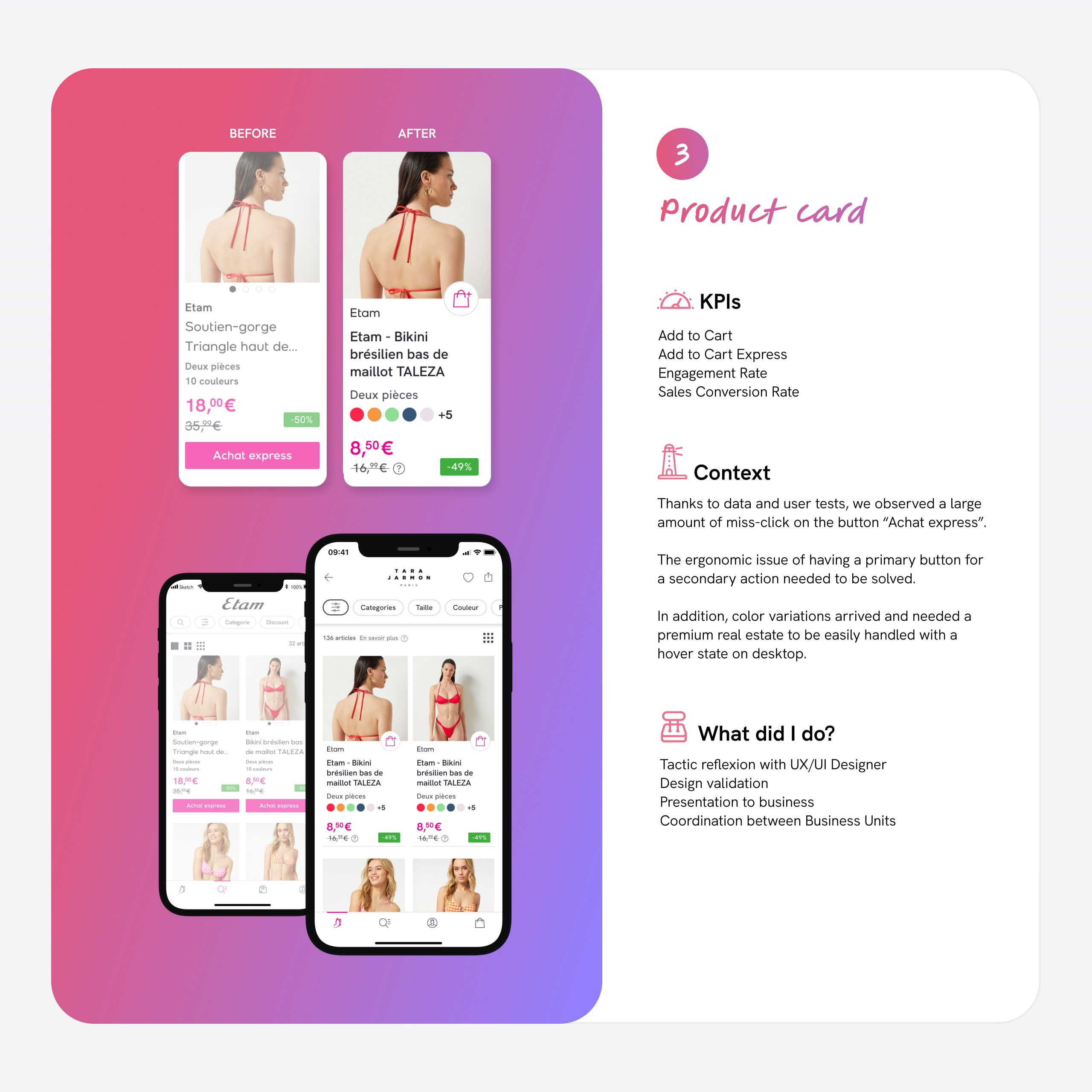 Usecase Product Card